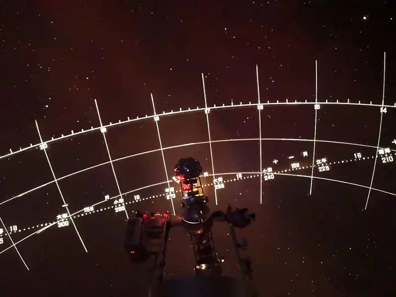 Projection-Effect-From-Optical-Planetariumzbv