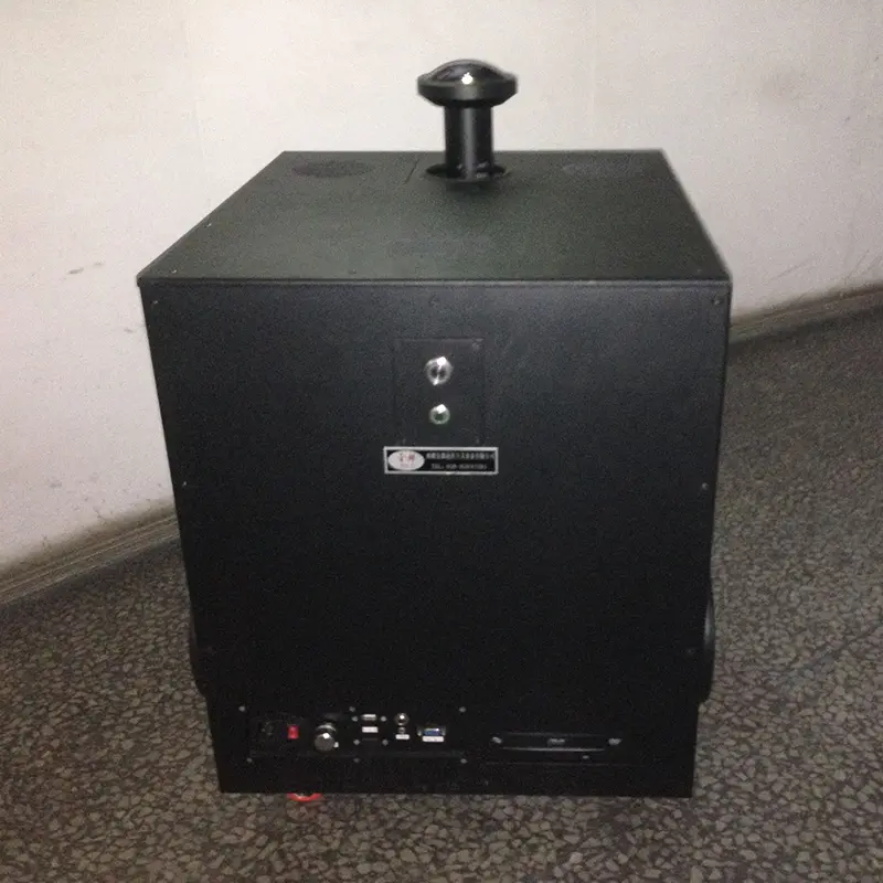 Digital Planetarium Projector with Fisheye Lens