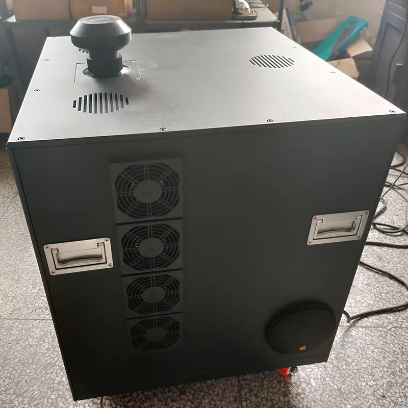 Digital Planetarium Projector with Fisheye Lens